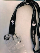 Load image into Gallery viewer, Marvel PUNISHER UNIQUE LANYARD WITH SKULL MEDALLION