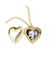 Load image into Gallery viewer, Suicide Squad Harley Quinn 18k Gold Plated "Daddy's Little Monster" Heart Locket