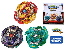 Load image into Gallery viewer, Takara Tomy Beyblade Burst B-149 GT Triple Booster Set (Dread Bahamut, Lord Spriggan, Slash Dragon)
