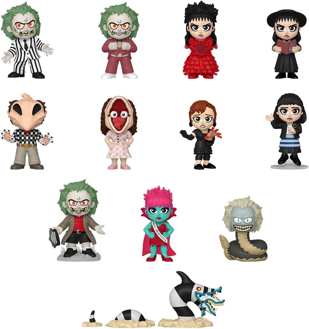 Funko Mystery Minis: Beetlejuice - Collectable Vinyl Figure - 1 of 12 to Collect (You will receive 1 Box)