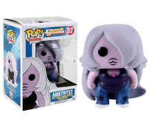 Load image into Gallery viewer, Pop! Animation Steven Universe #87 – Amethyst (Glow-in-the-Dark, Vaulted, Rare, Packaged in Pop Protector, Ages 14+)
