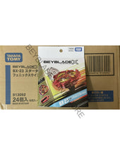 Load image into Gallery viewer, Takara Tomy Beyblade X BX-23 Phoenix Wing 9-60GF Metallic Red (with String Launcher)
