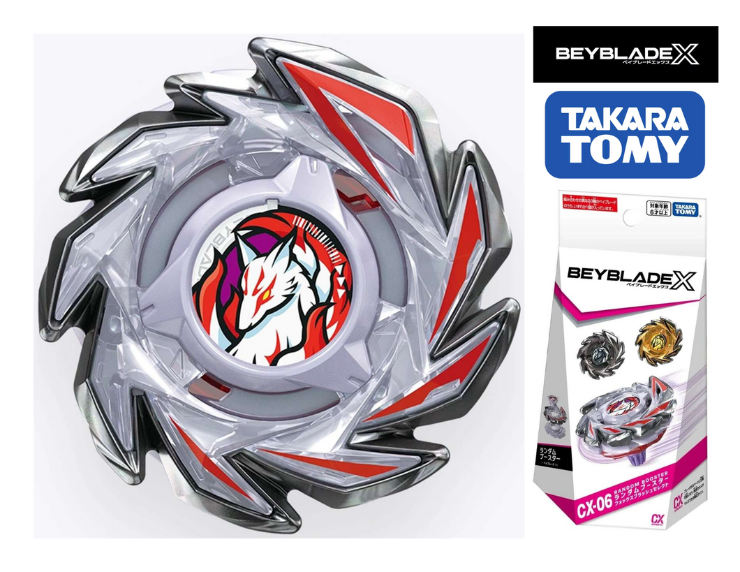 Takara Tomy Beyblade X CX-06 01 FoxBrush J9-70GR 