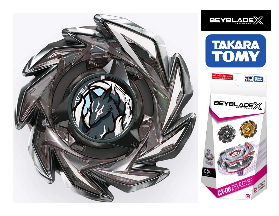 Takara Tomy Beyblade X CX-06 02 FoxBrush J0-80DB