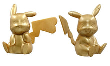 Load image into Gallery viewer, Takara Tomy Pokémon Moncolle Series 25th Anniversary Gold Pikachu Pair Limited Edition
