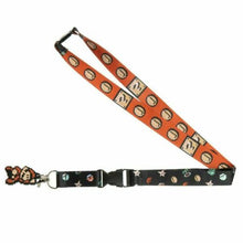 Load image into Gallery viewer, NINTENDO SUPER MARIO BREAKAWAY LANYARD W/ CHARM AND COLLECTIBLE STICKER
