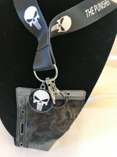 Load image into Gallery viewer, Marvel PUNISHER UNIQUE LANYARD WITH SKULL MEDALLION
