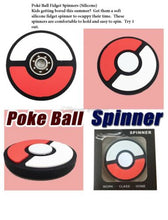 Load image into Gallery viewer, Pokeball Pokémon Fidget Spinner EDC Fidget Spinner
