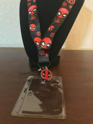Marvel DEADPOOL COMIC LANYARD WITH MEDALLION