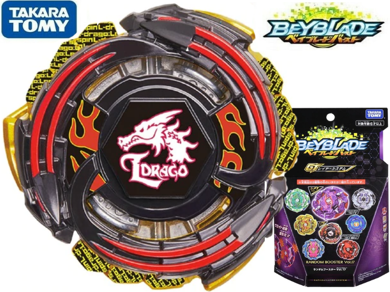 Takara Tomy Beyblade Burst B-151 02 Lightning L-Drago 10Reach Zephyr' PRIZE #2