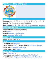 Load image into Gallery viewer, Takara Tomy Beyblade Burst Rise B-133 DX Starter Ace Dragon .St.Ch ZAN (Japan Version)
