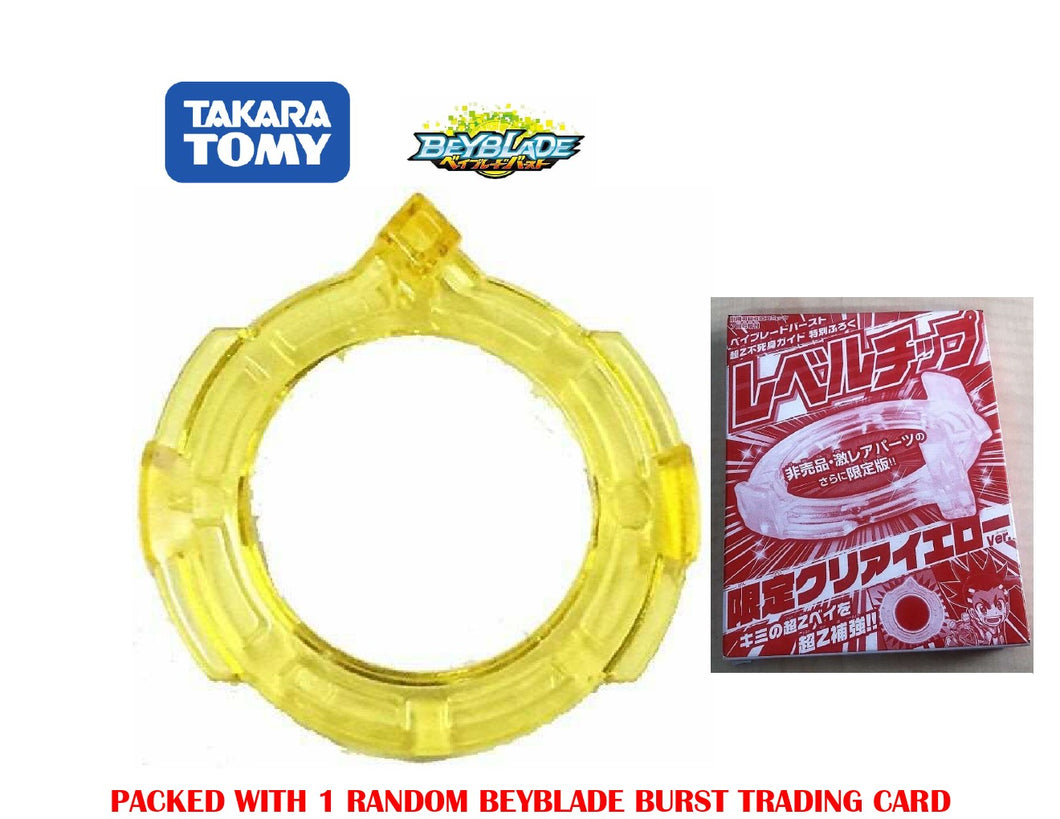 Takaratomy Beyblade Burst Level Chip Clear Gold Version Level Chip (Japan Version)