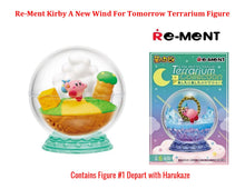 Load image into Gallery viewer, Re-Ment Kirby A New Wind For Tomorrow Terrarium Figure #1 Depart with Harukaze
