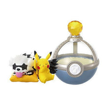 Load image into Gallery viewer, Re-ment Pokemon Miniature Dreaming Case 4 Lovely Midnight Hours #1 Pikachu &amp; Zigzagoon Figure
